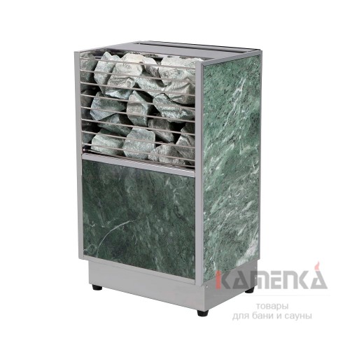 Электрокаменка Политех Kristina Classic Stone Малахит 4,5 кВт 220 V