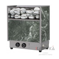 Электрокаменка Kristina Classic Stone Малахит Мини 2 кВт 220 V