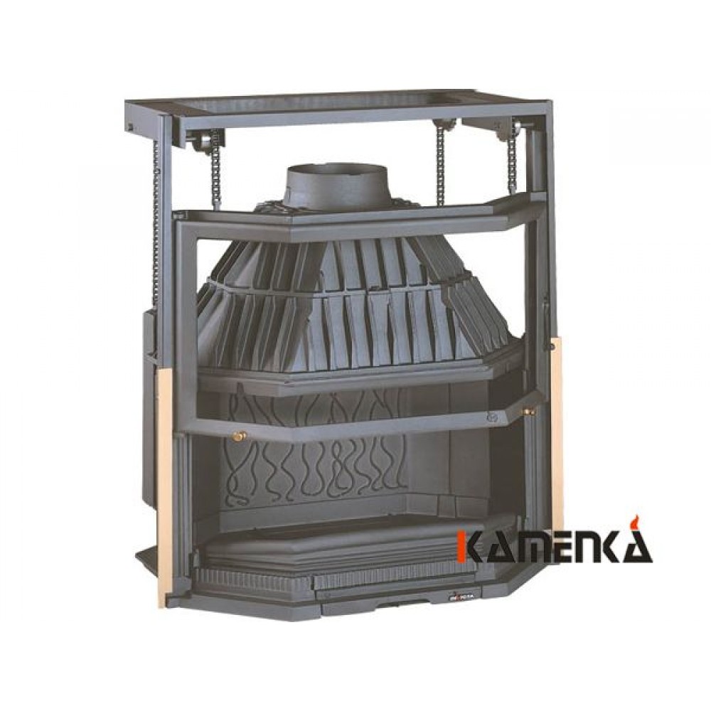 Каминная топка Invicta Призматик 850 контргруз