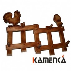 Вешалка Петушок на заборе кавказская липа