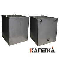 Бак для бани нержавейка 125л под контур